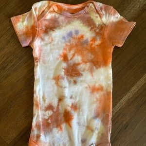 Hand Tie-Dyed Gerber Onesie